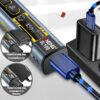 05 Портативний смарт-паяльник ANENG SL108 96W з OLED-дисплеєм, PD/QC, 100–450°C, Silver