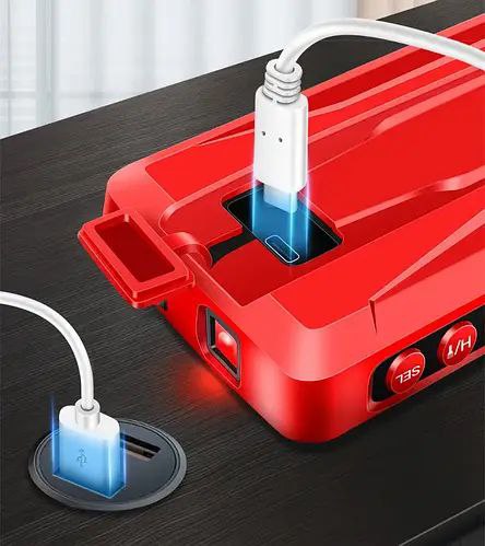 14 Цифровий мультиметр тестер ANENG 681 Red